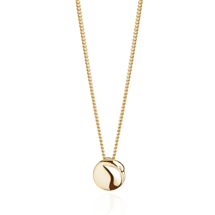 Boh Runga Kiwi Pendant Gold Plate